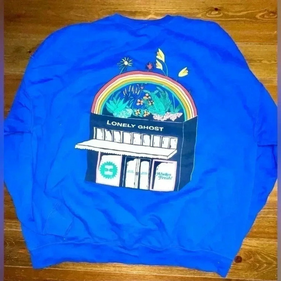 Lonely Ghost | Groceries | Sweatshirt | XXL - Picture 1 of 2
